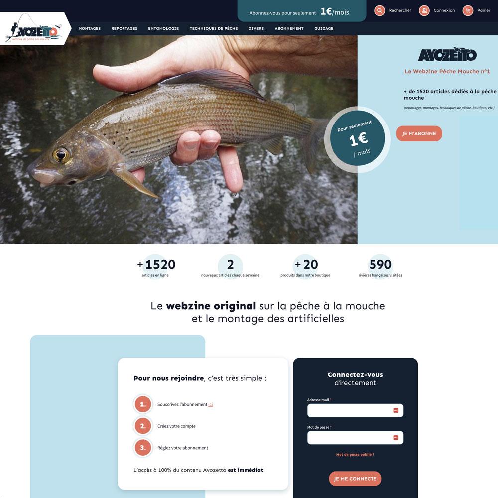 partenaire du club mouche loire forez - avozetto