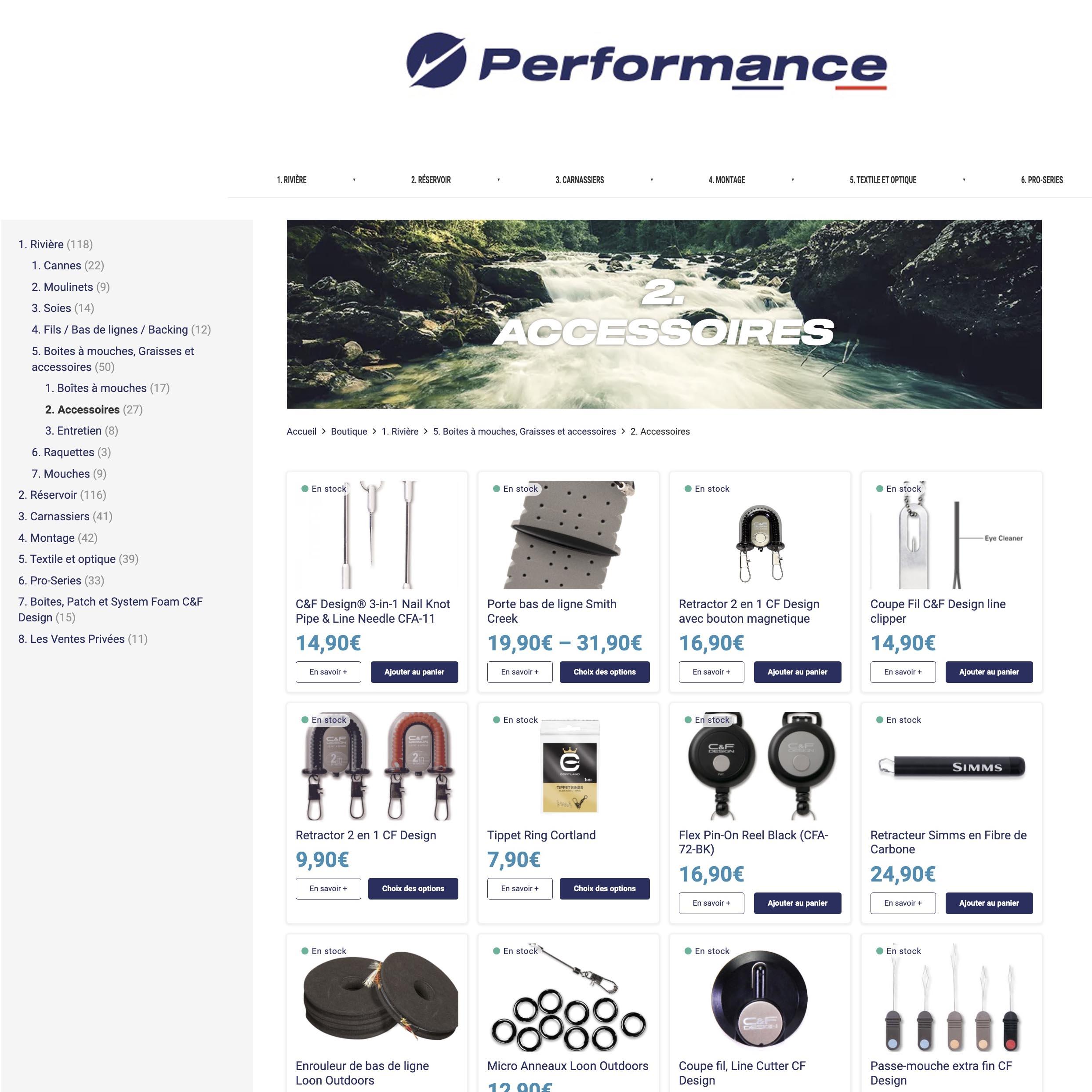 partenaire du club mouche loire forez - performance fly fishing