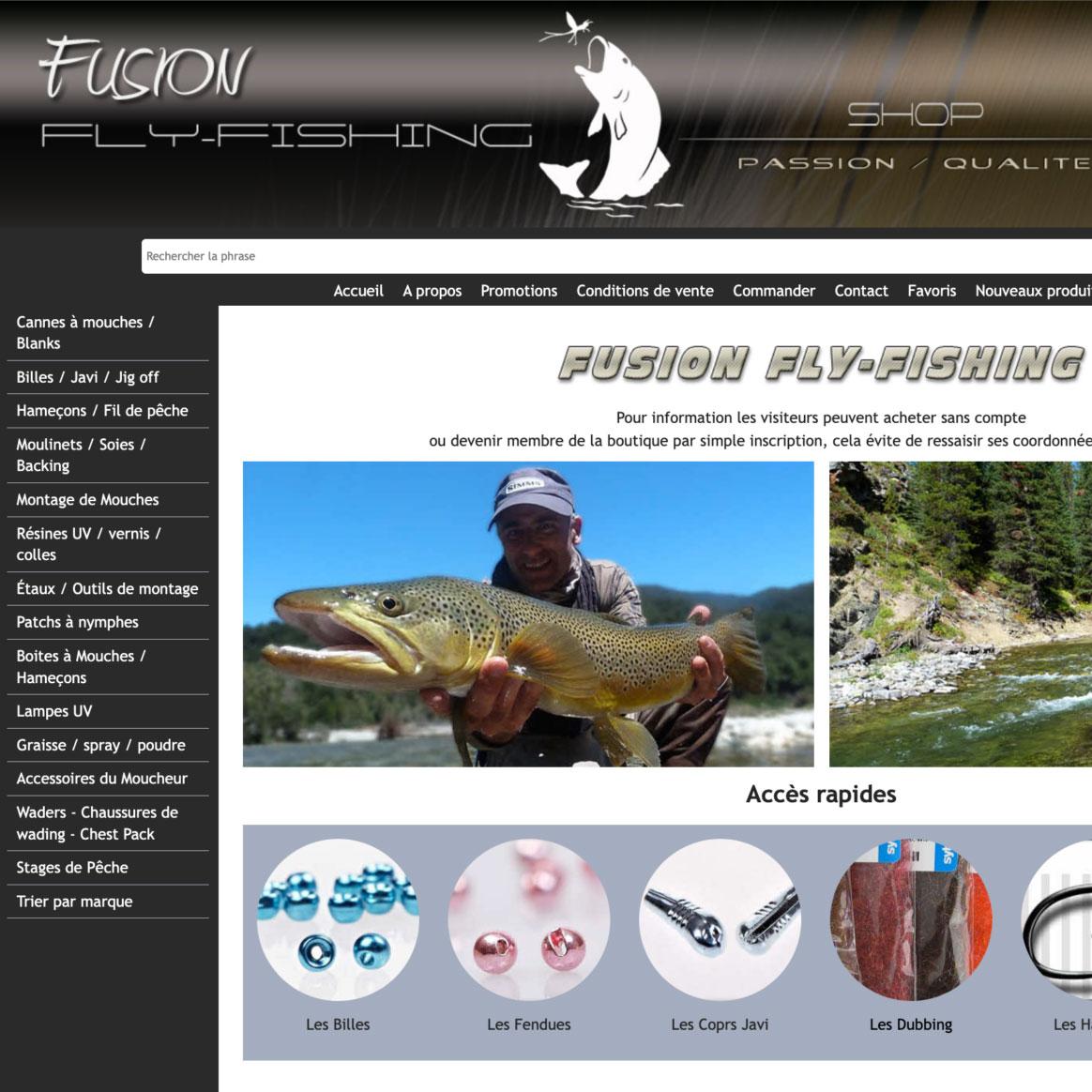 partenaire du club mouche loire forez - fusion fly-fishing