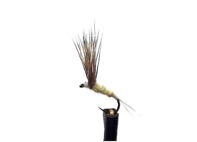 Montage mouche aile chevreuil