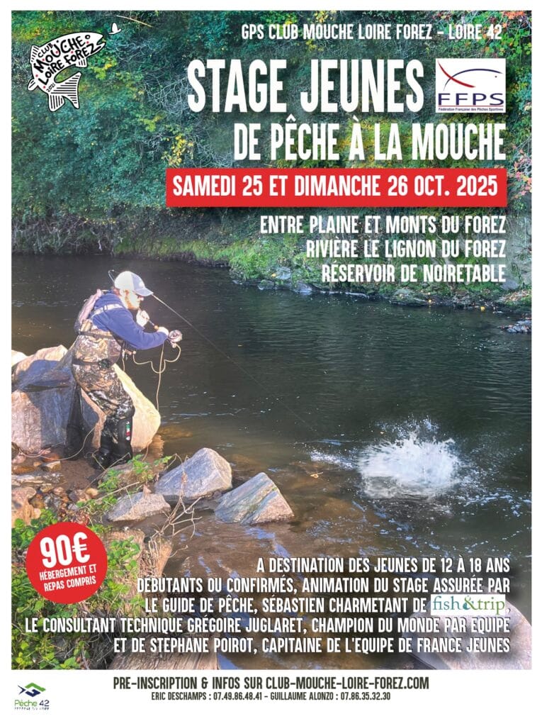 Stage jeunes peche mouche